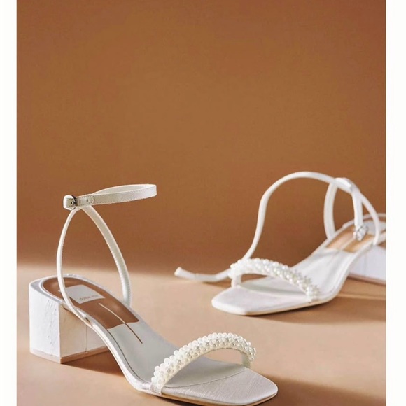 Dolce Vita Shoes - Dolce Vita White Pearl Embellished Sandals